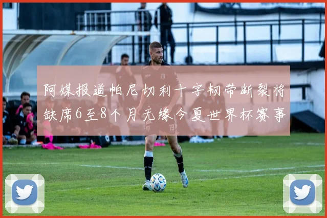 阿媒报道帕尼切利十字韧带断裂将缺席6至8个月无缘今夏世界杯赛事